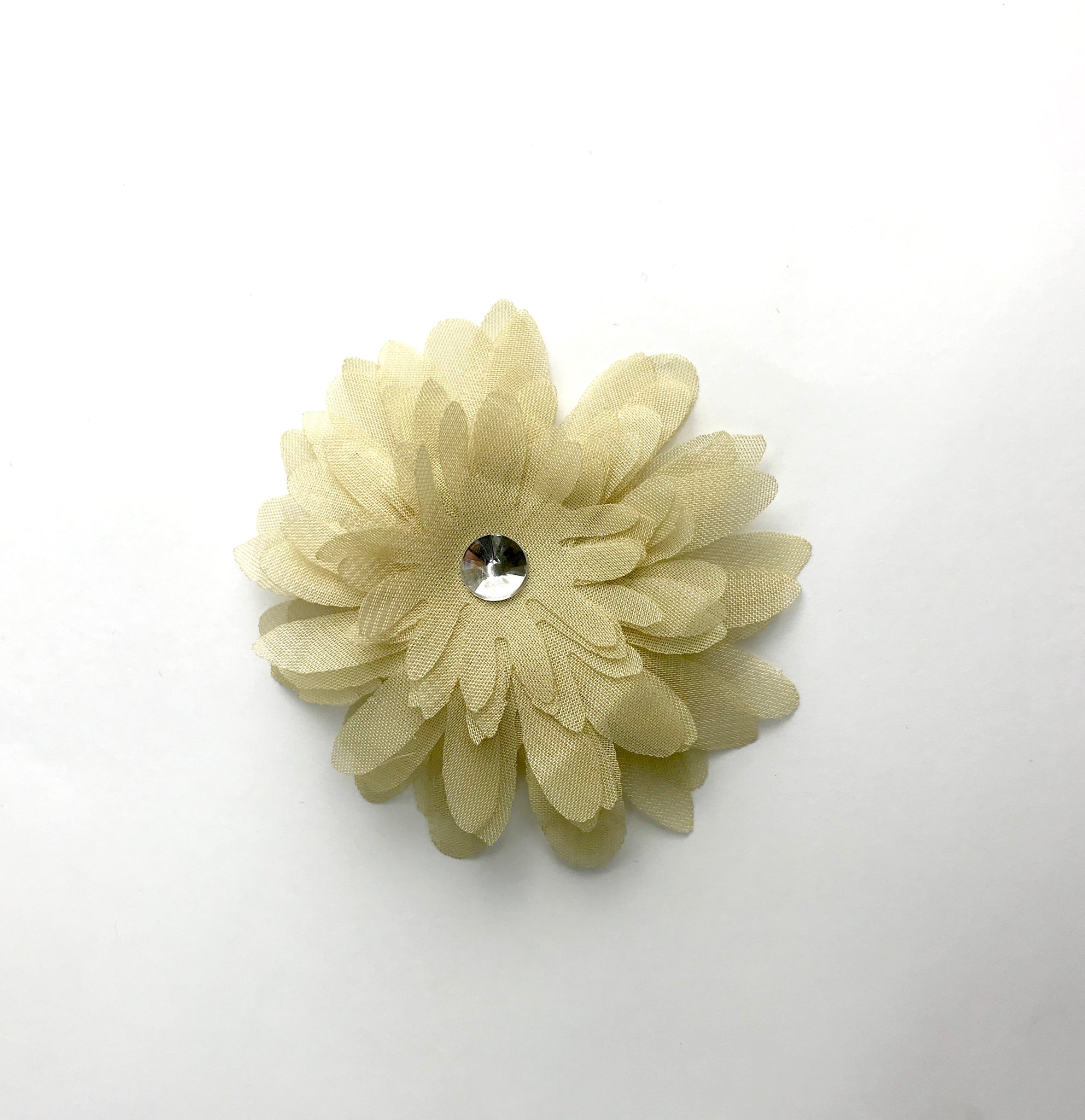 Flower Yellow Hair Clip