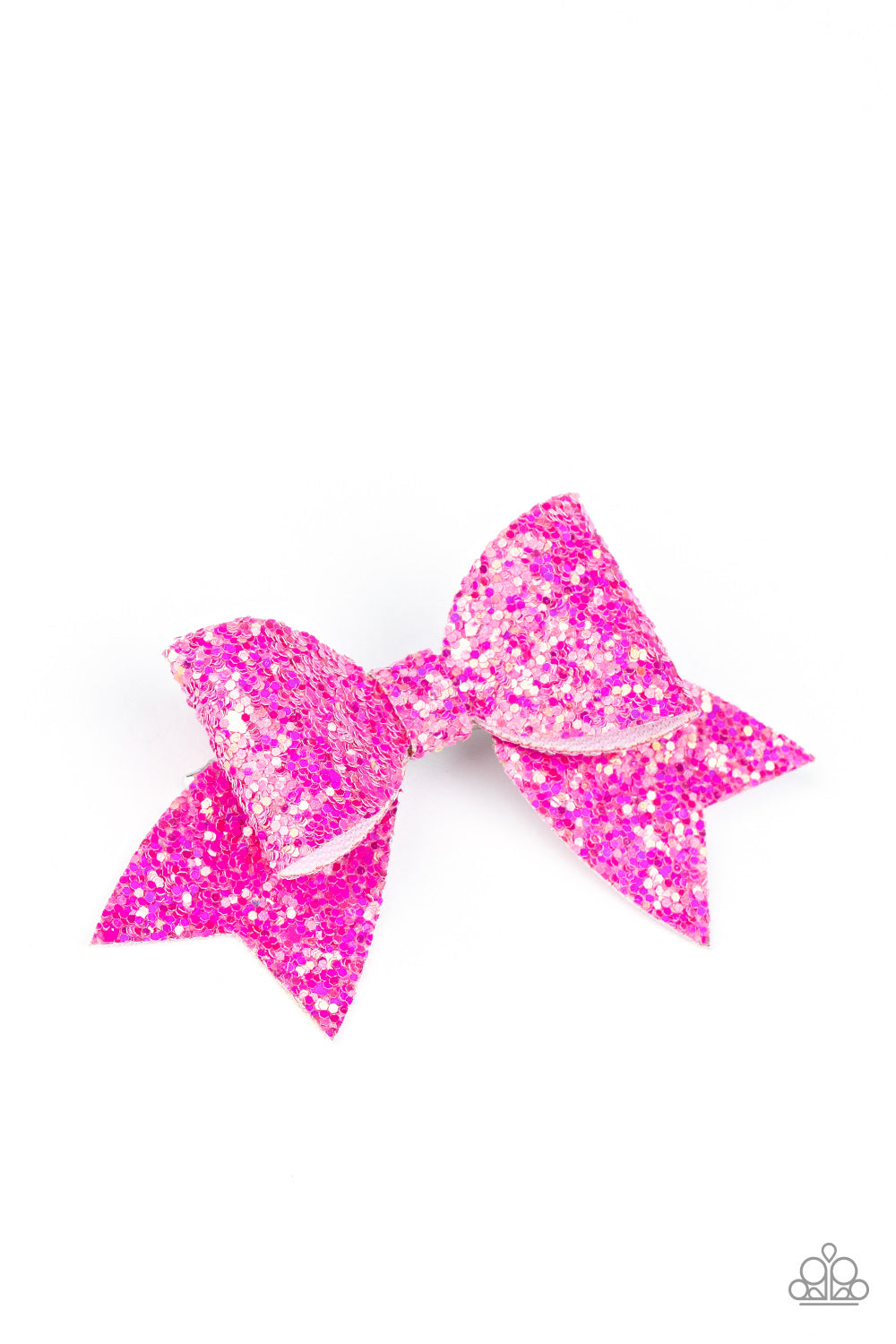 Confetti Princess Hair Clip (Multi, Pink)