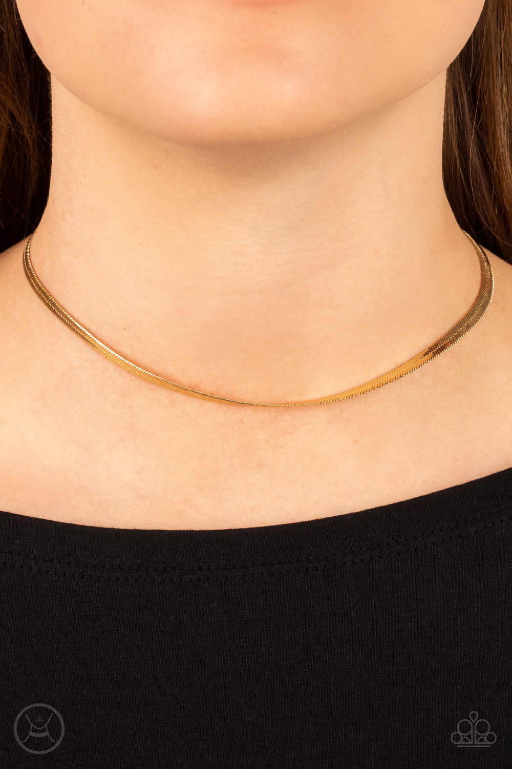 In No Time Flat Necklace (Gold, Silver, Black)