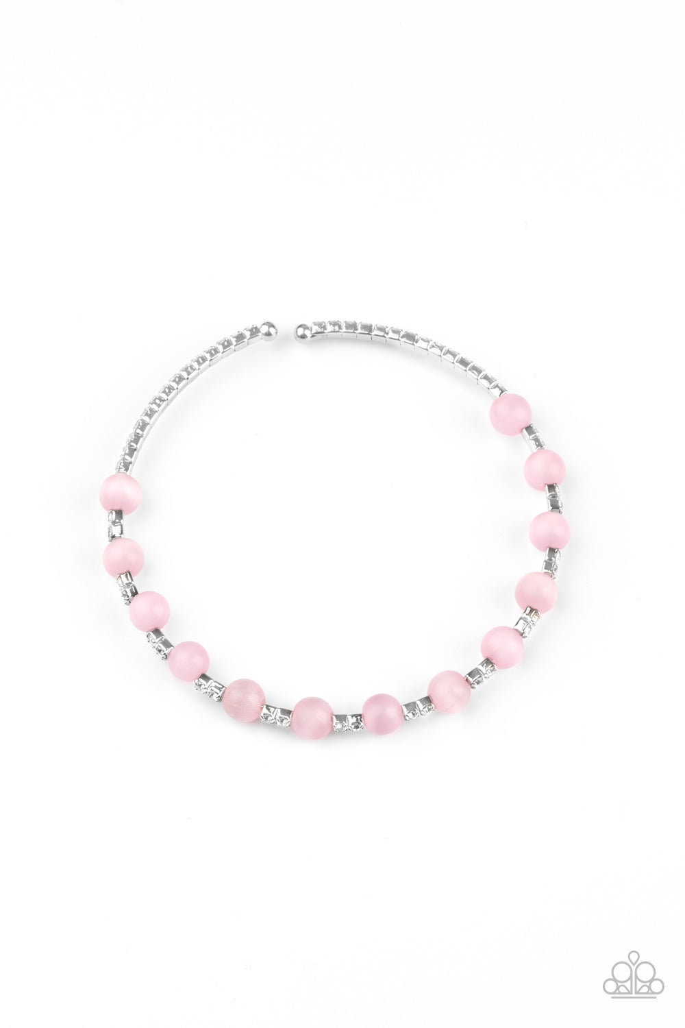 Tea Party Twinkle Bracelet (Pink, White)