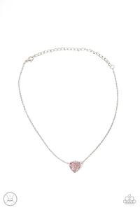 Twitterpated Twinkle Necklace (Red, White, Pink)