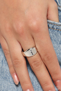 Monogram Memento Silver Ring
