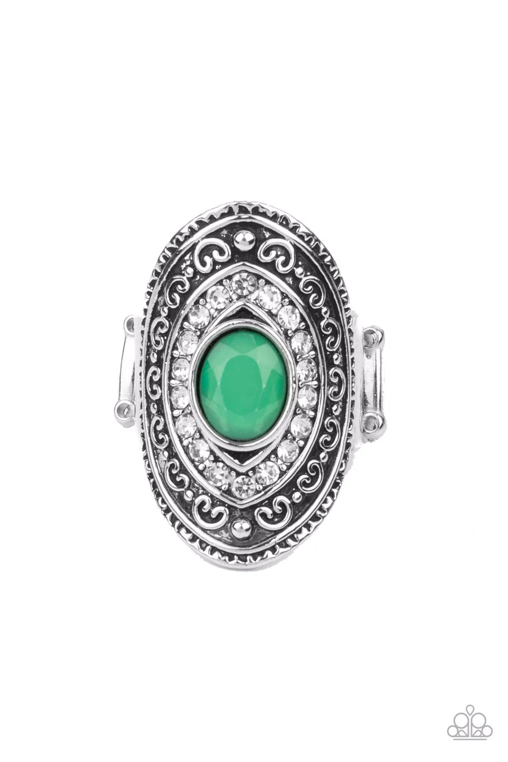 Entrancing Enchantment Green Ring