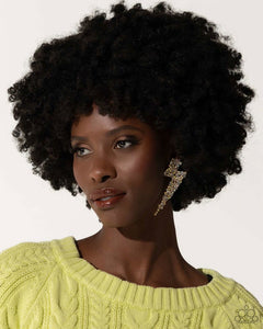 Electric Effulgence Gold Earring