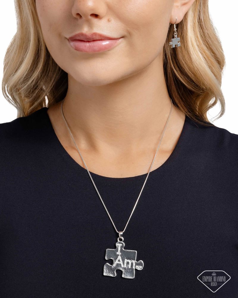 A Piece of the Puzzle Necklace