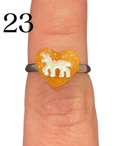 Starlet Shimmer Rings