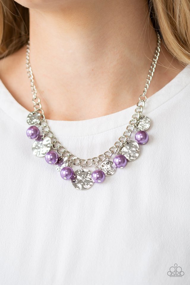 Seaside Sophistication Necklace (Blue, Purple)