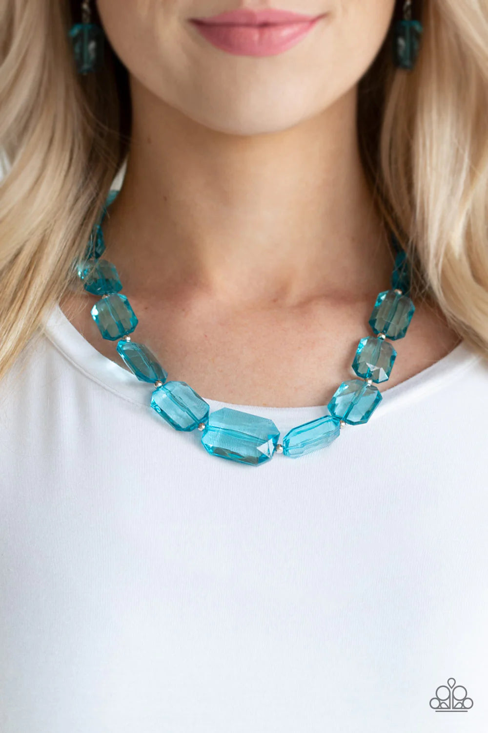 ICE Versa Necklace (Blue, Red)