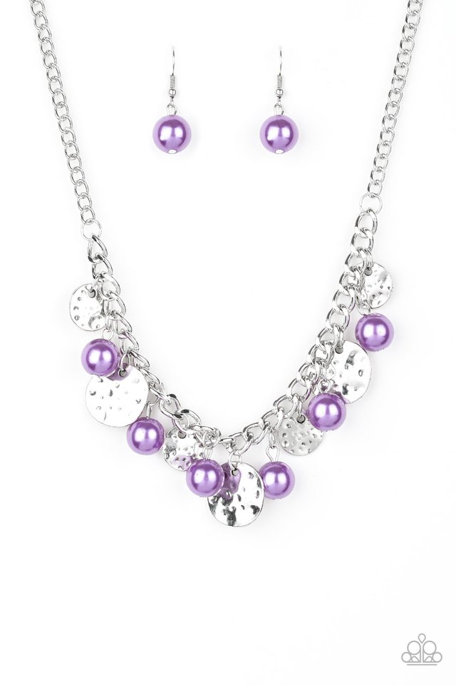 Seaside Sophistication Necklace (Blue, Purple)