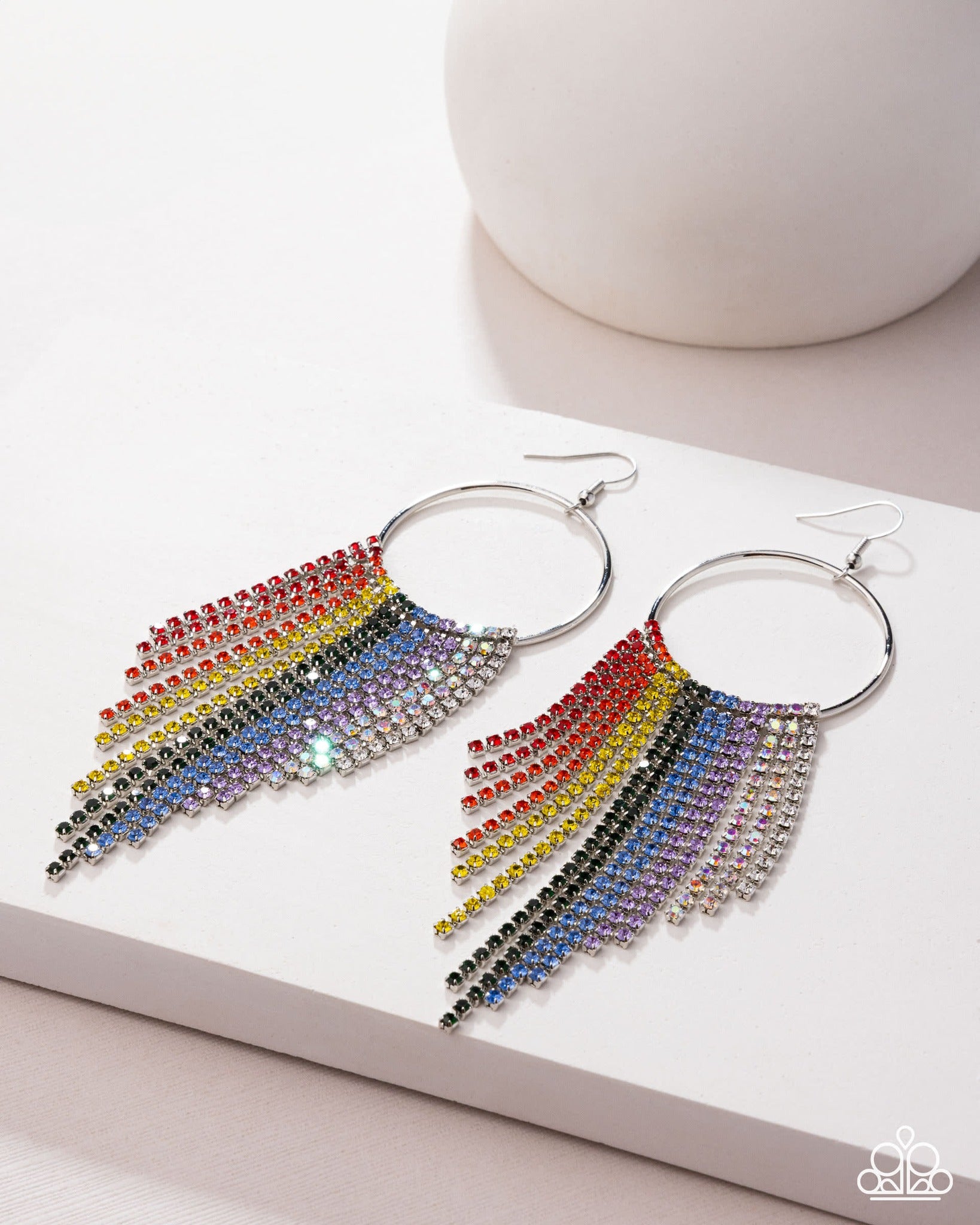 Streamlined Shimmer Earring