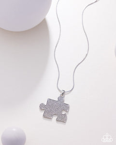 A Piece of the Puzzle Necklace