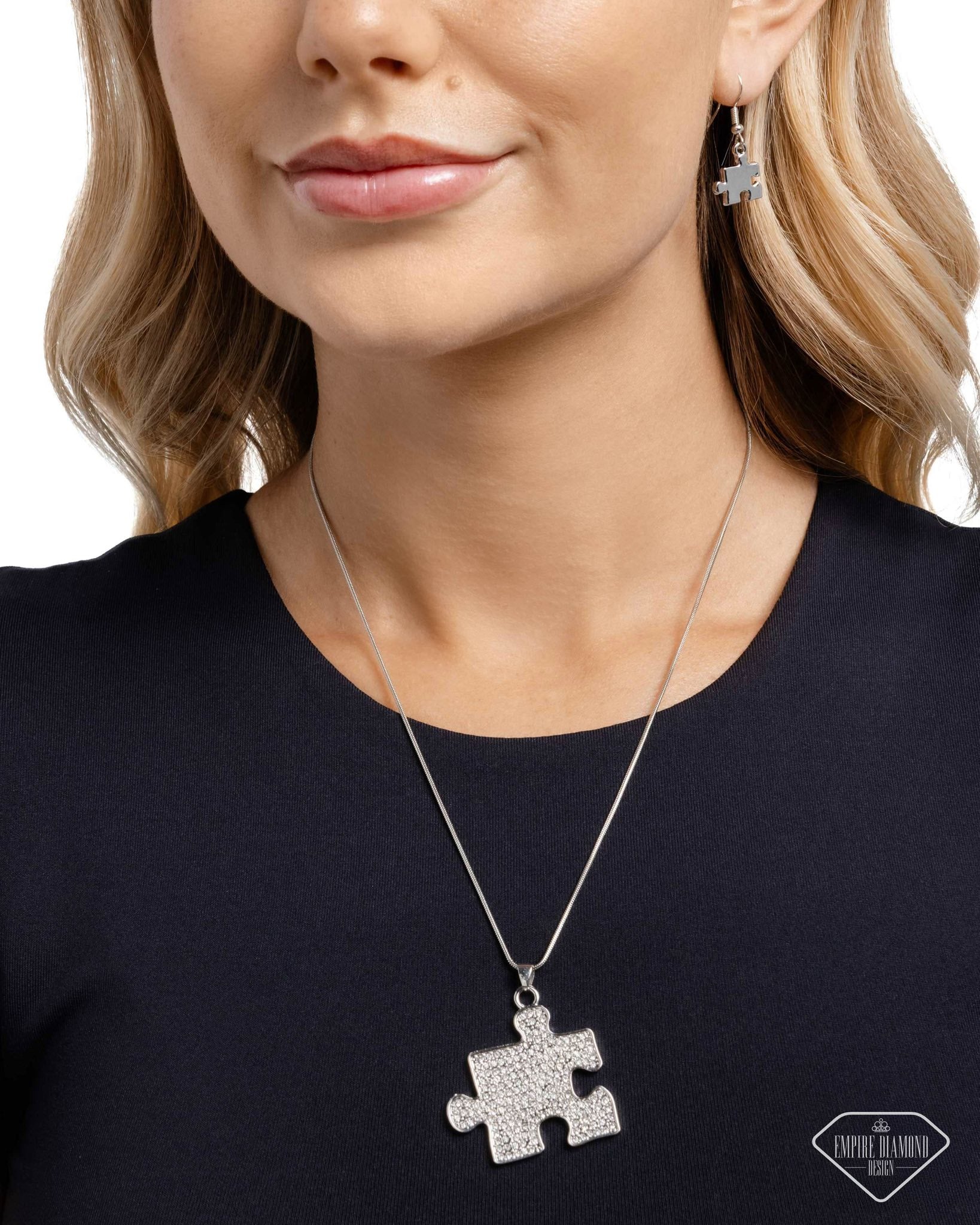 A Piece of the Puzzle Necklace
