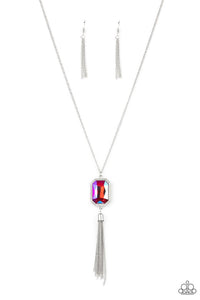 Blissed Out Opulence Necklace (Red, Pink)