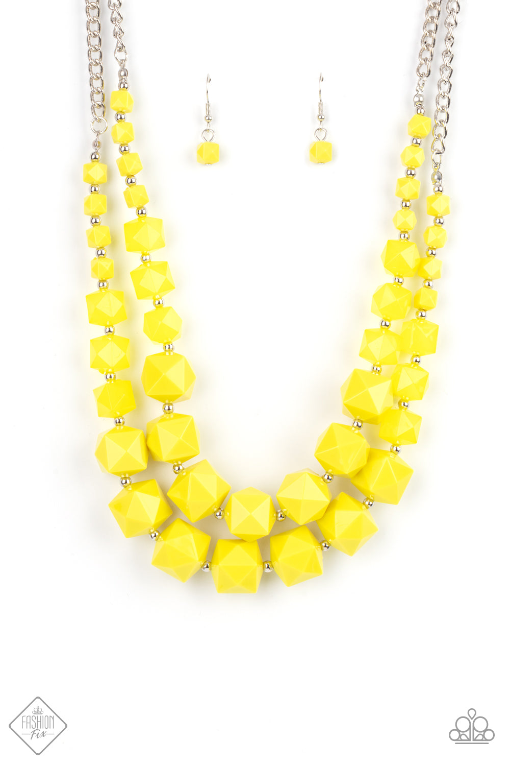 Summer Excursion Necklace (Orange, Yellow)