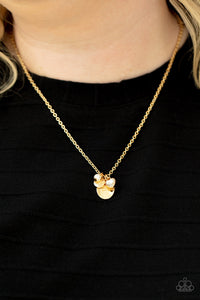 Super Mom Necklace (Pink, Gold)