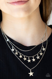 Americana Girl Necklace (Gold, Silver)