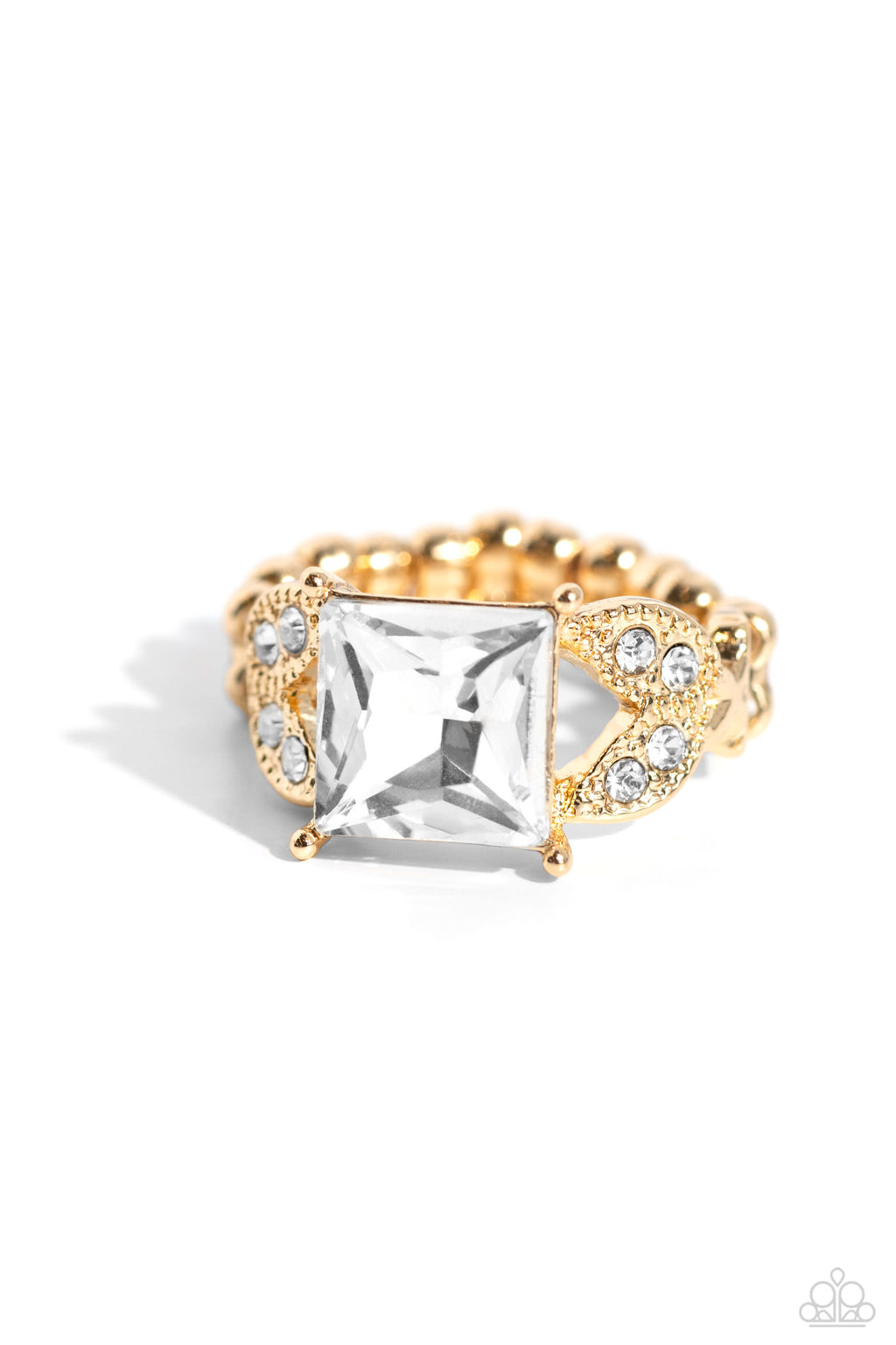 Deluxe Drama Gold Ring – Love Life Accessories