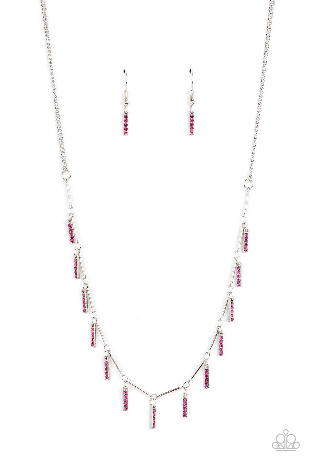 Metro Muse Necklace (Purple, Pink)