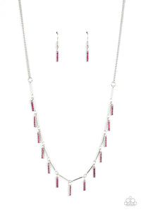 Metro Muse Necklace (Purple, Pink)