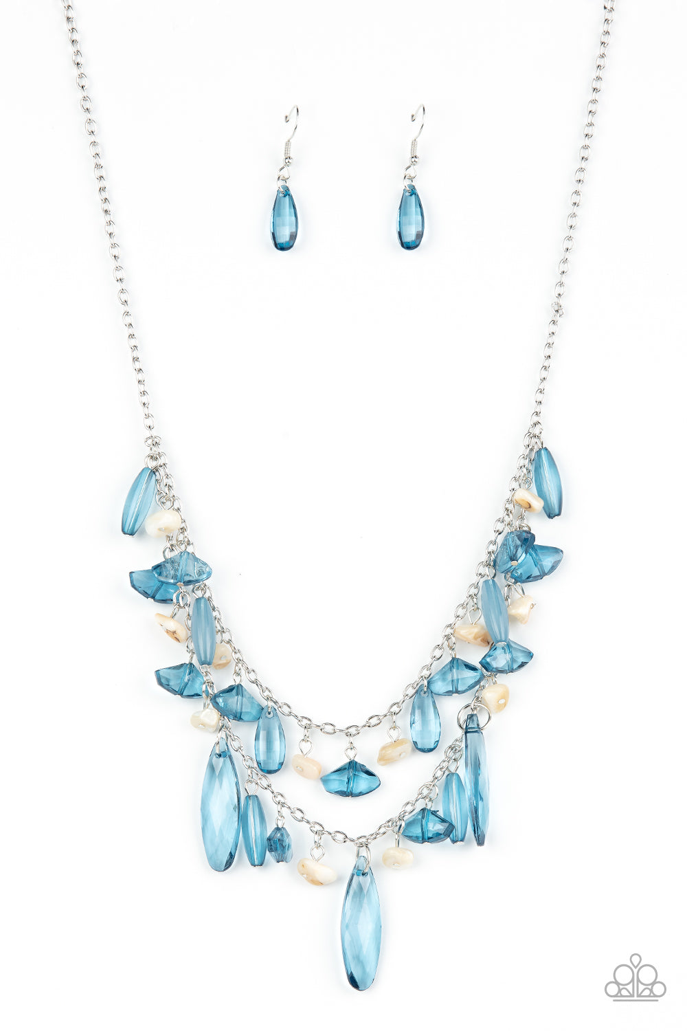 Candlelit Cabana Necklace (Pink, Blue)