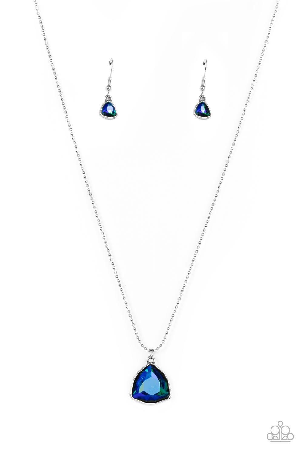 Galactic Duchess Necklace (Blue, Black, Multi)