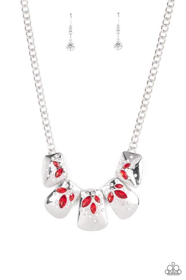 Jubilee Jingle Necklace (Blue, Red)