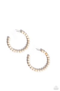 Rural Retrograde (Blue, White) Earring