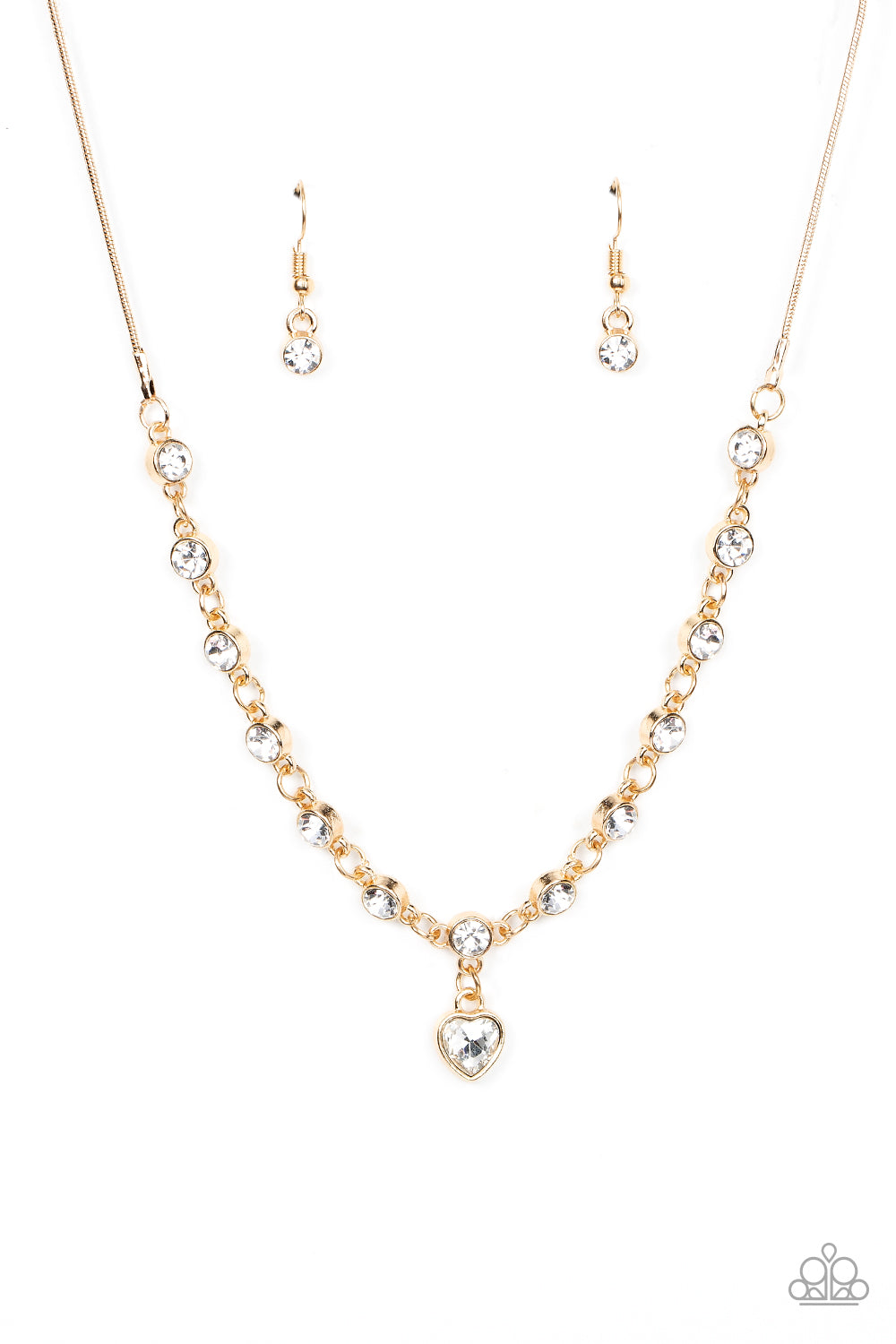 True Love Trinket Necklace (Pink, Gold, White)