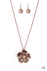 Homegrown Glamour Necklace (Silver, Copper)