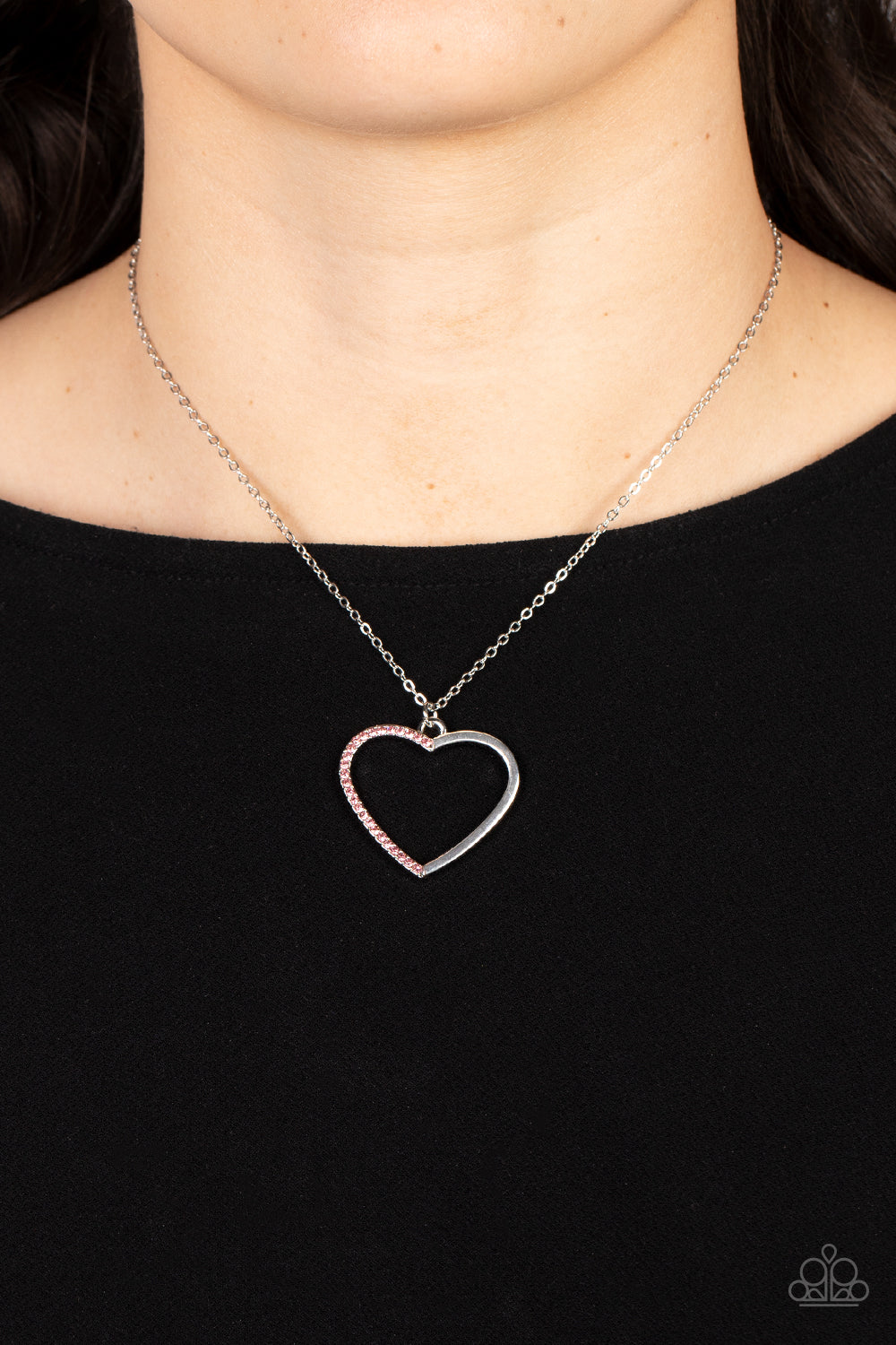 Love to Sparkle Necklace (Purple, Pink)