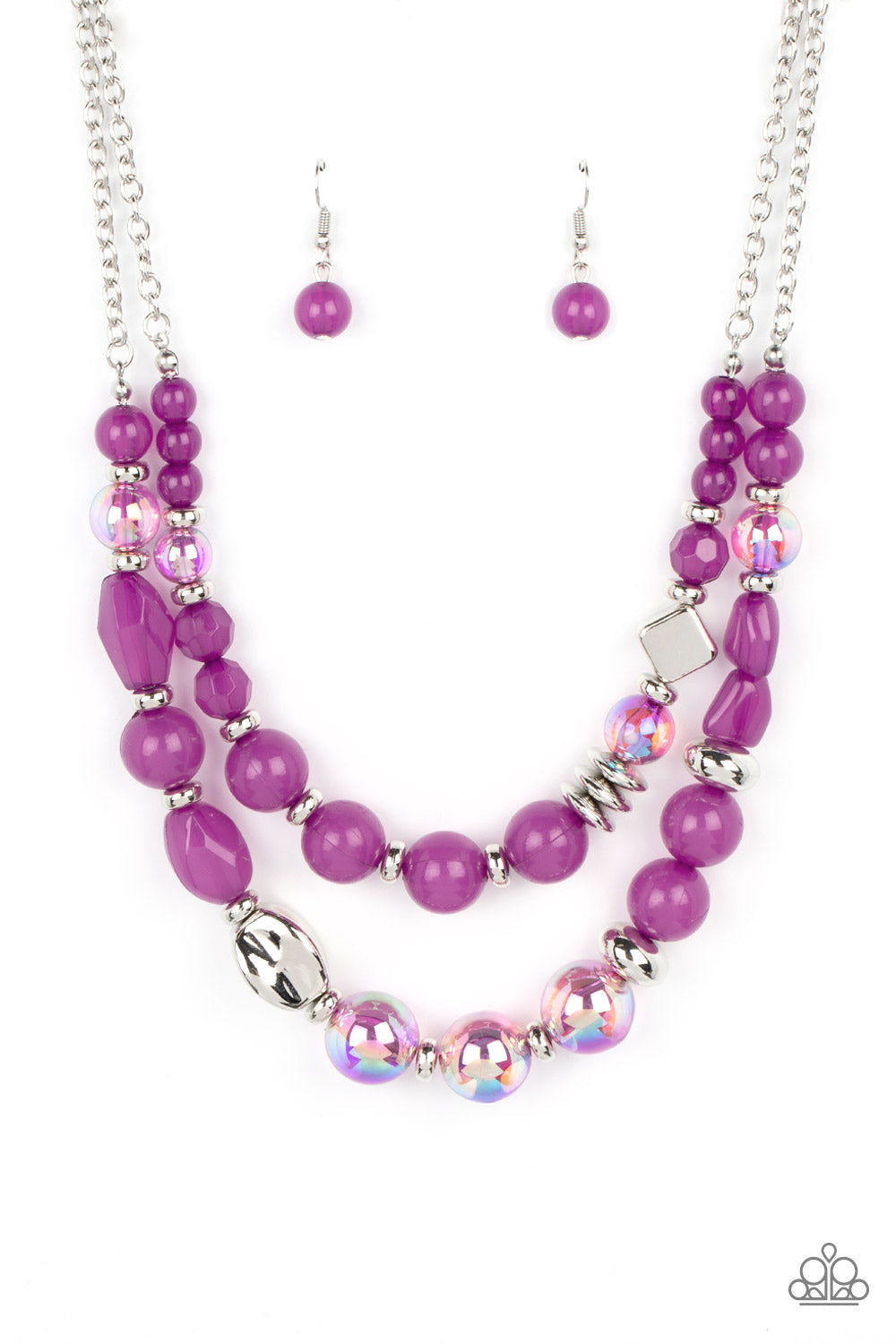 Mere Magic Necklace (Pink, Purple)