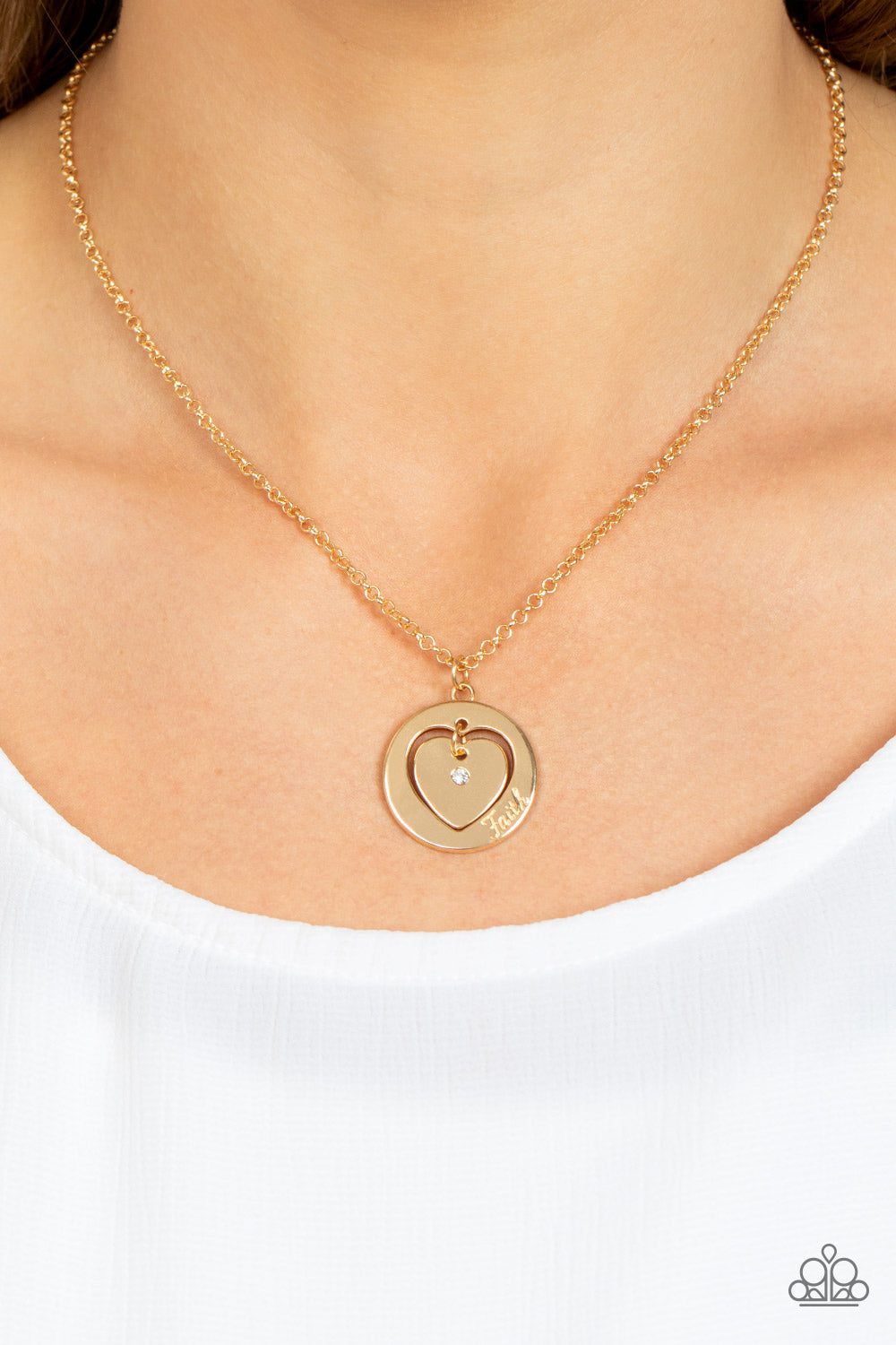 Heart Full of Faith Necklace