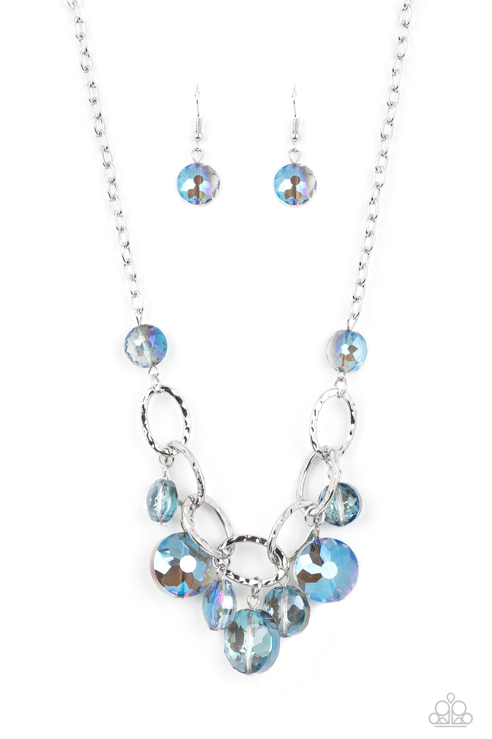 Rhinestone River Necklace