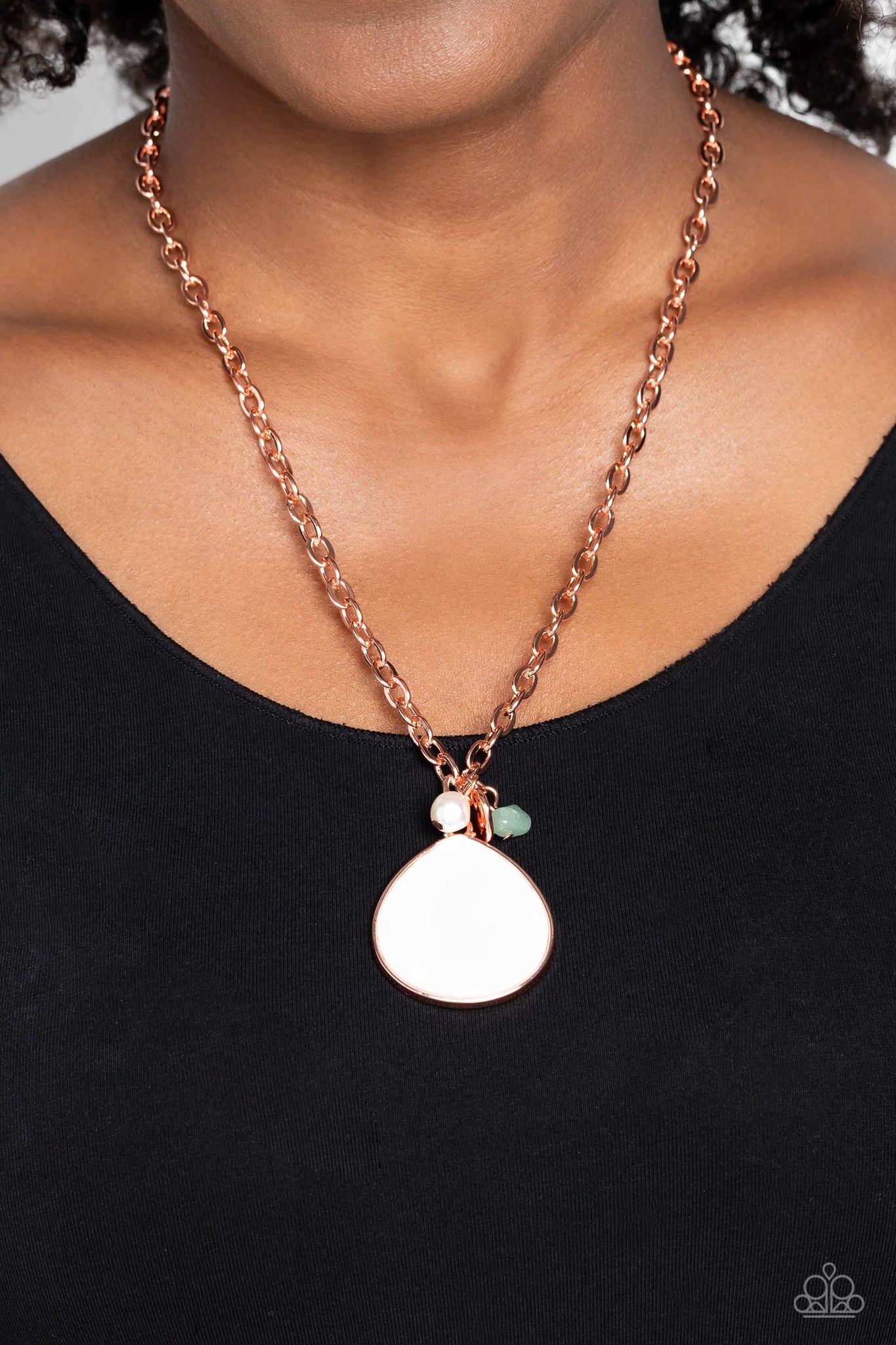 I Put A SHELL On You Necklace