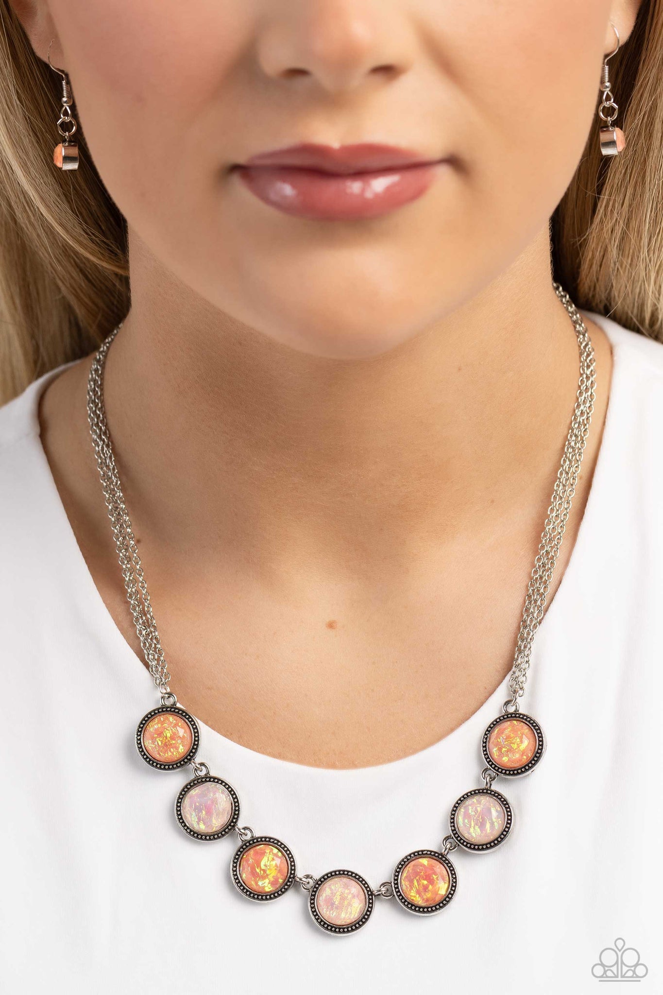 Looking for DOUBLE Necklace (Blue, Pink, Orange)