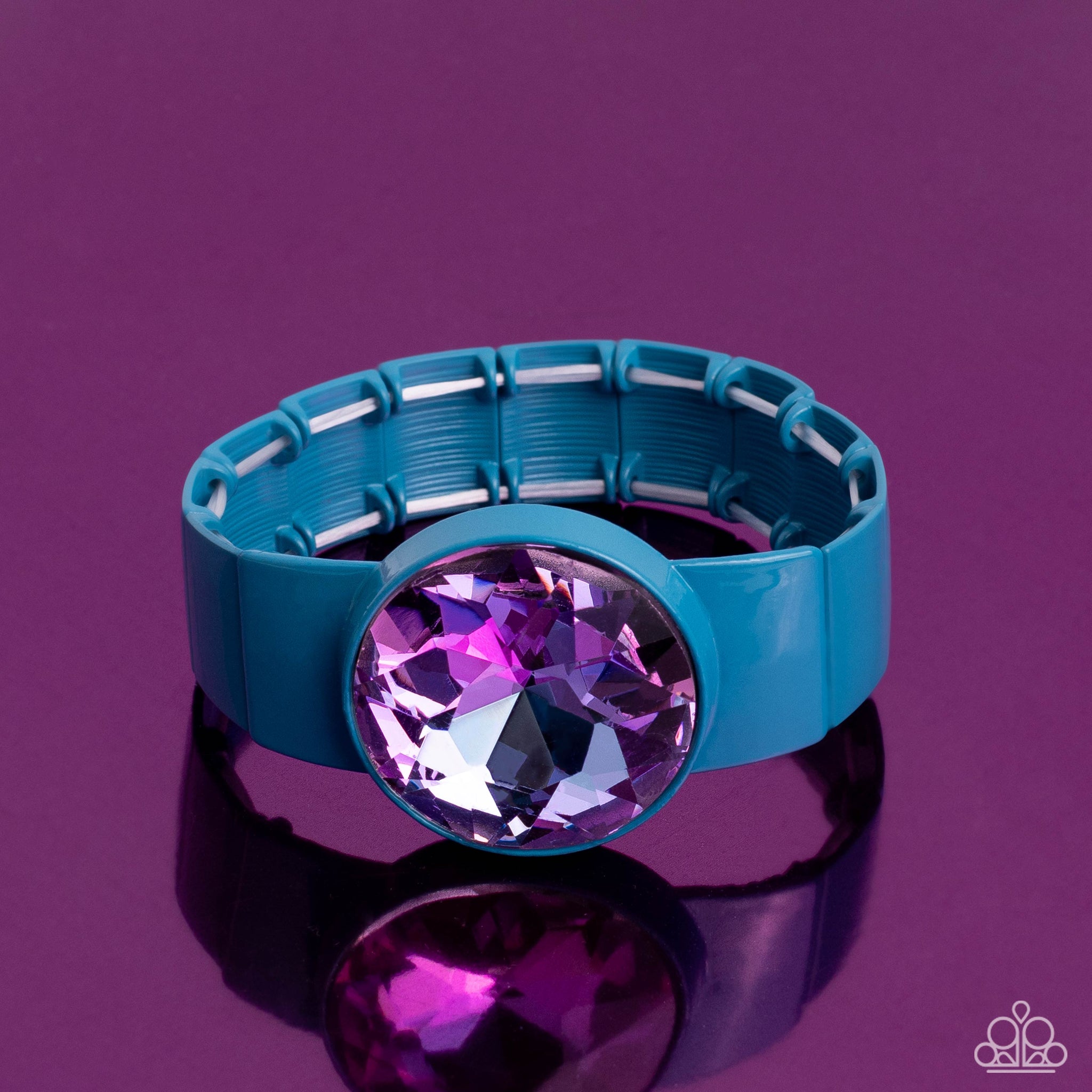 Exaggerated Ego Blue Bracelet