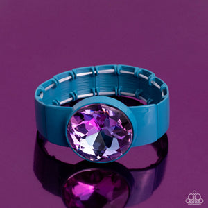 Exaggerated Ego Blue Bracelet