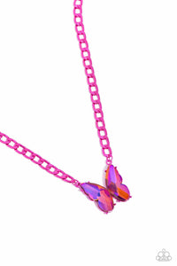Fascinating Flyer Necklace (Pink, Purple, Blue)
