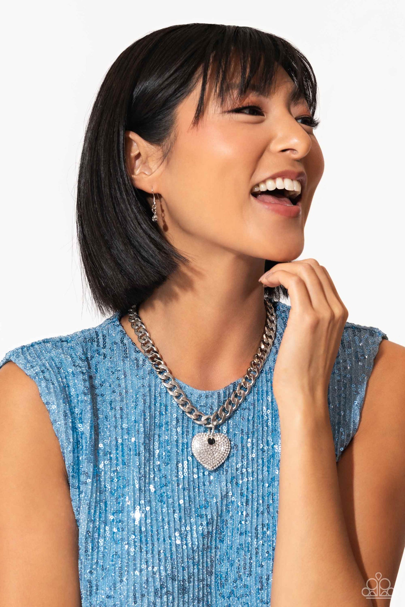 Ardent Affection White Necklace