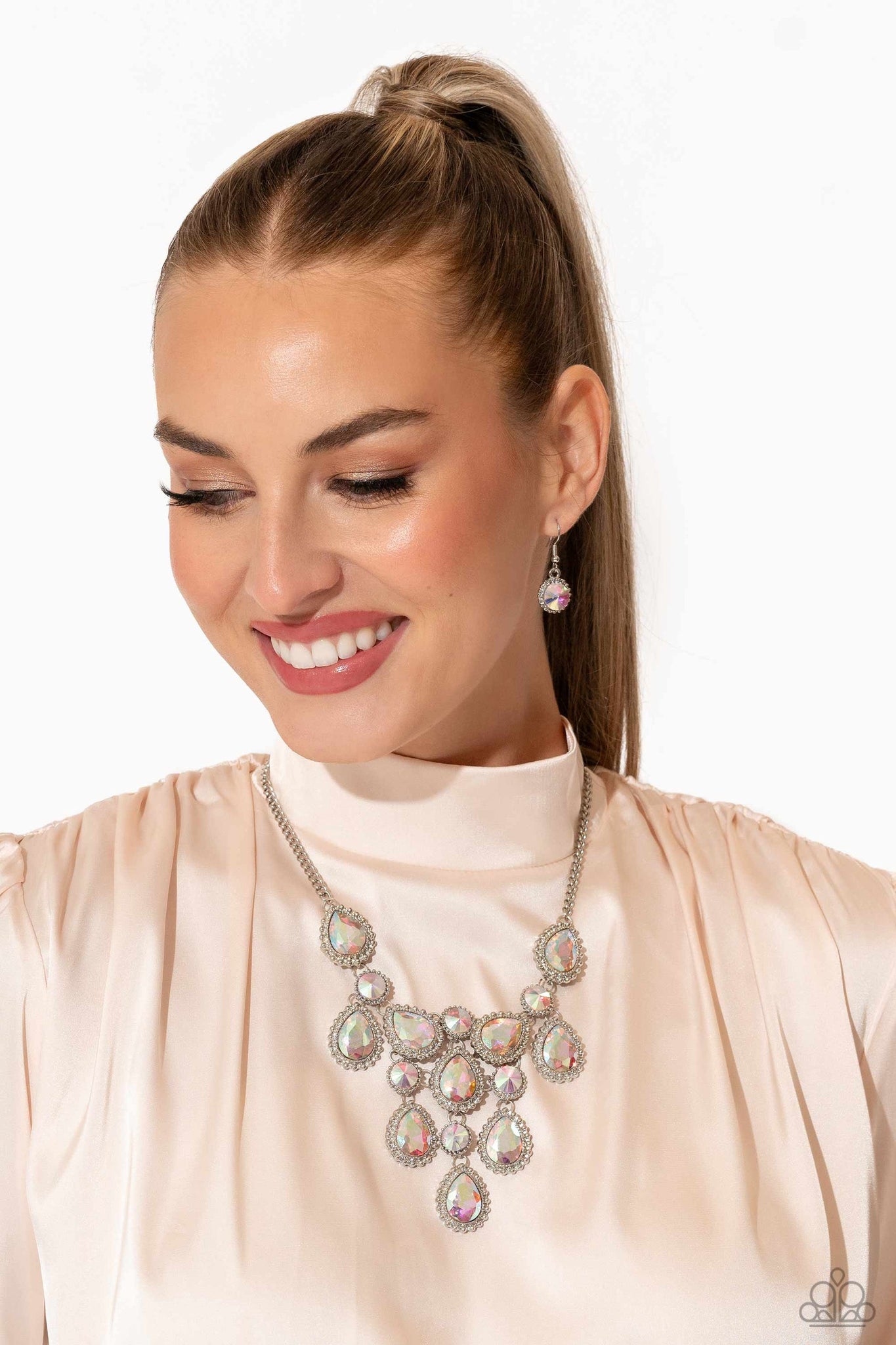 Dripping in Dazzle Necklace