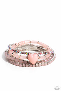 True Love's Theme Pink Bracelet