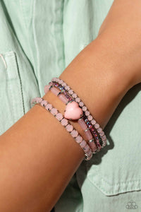 True Love's Theme Pink Bracelet