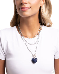 HEART Gallery Blue Necklace