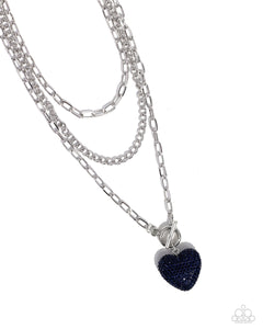 HEART Gallery Blue Necklace