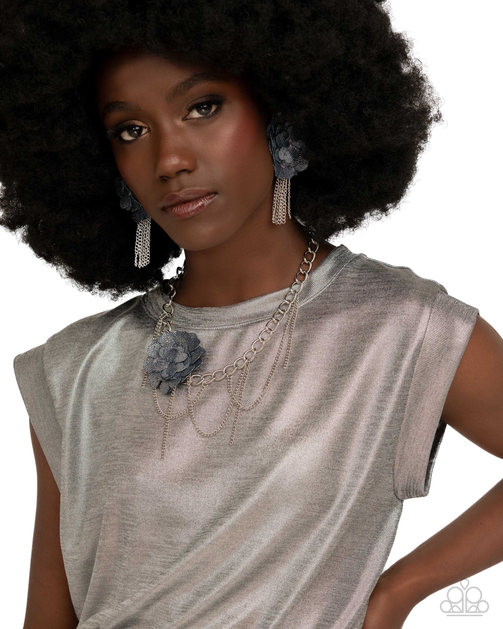 Dauntless Denim Earrings
