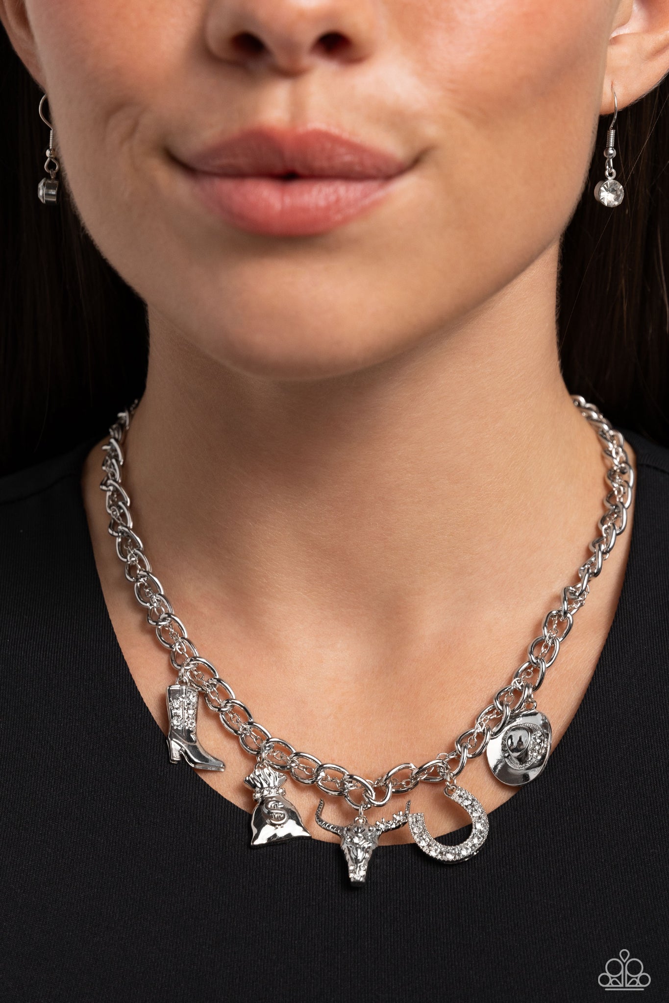 Cowboy Collection White Necklace