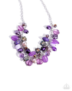 Offbeat Ofrenda Purple Necklace