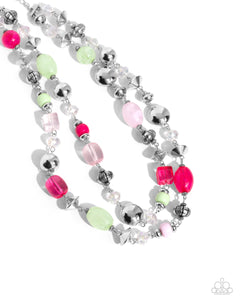 Playful Past Pink Necklace