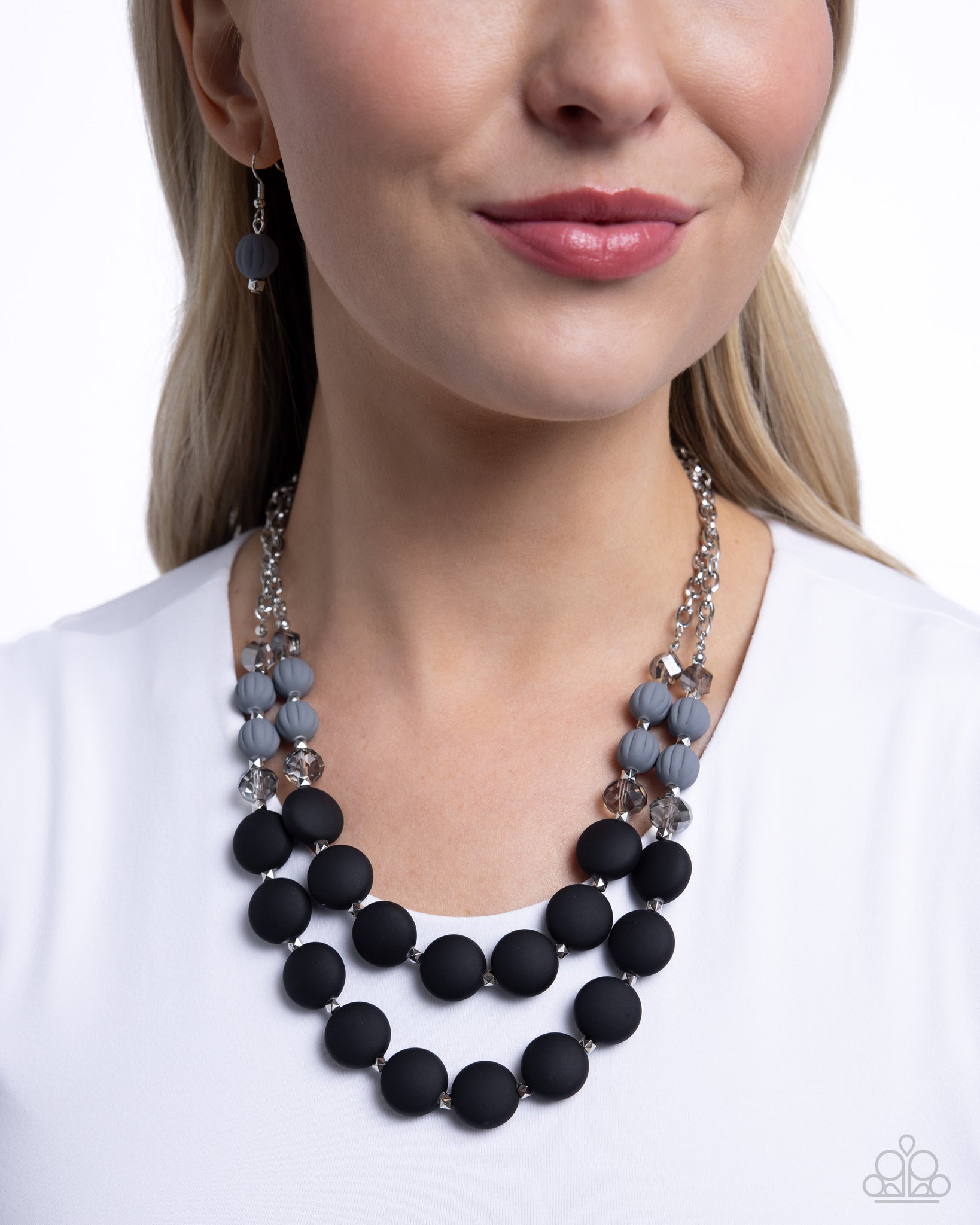 Whimsically Wealthy Black Necklace