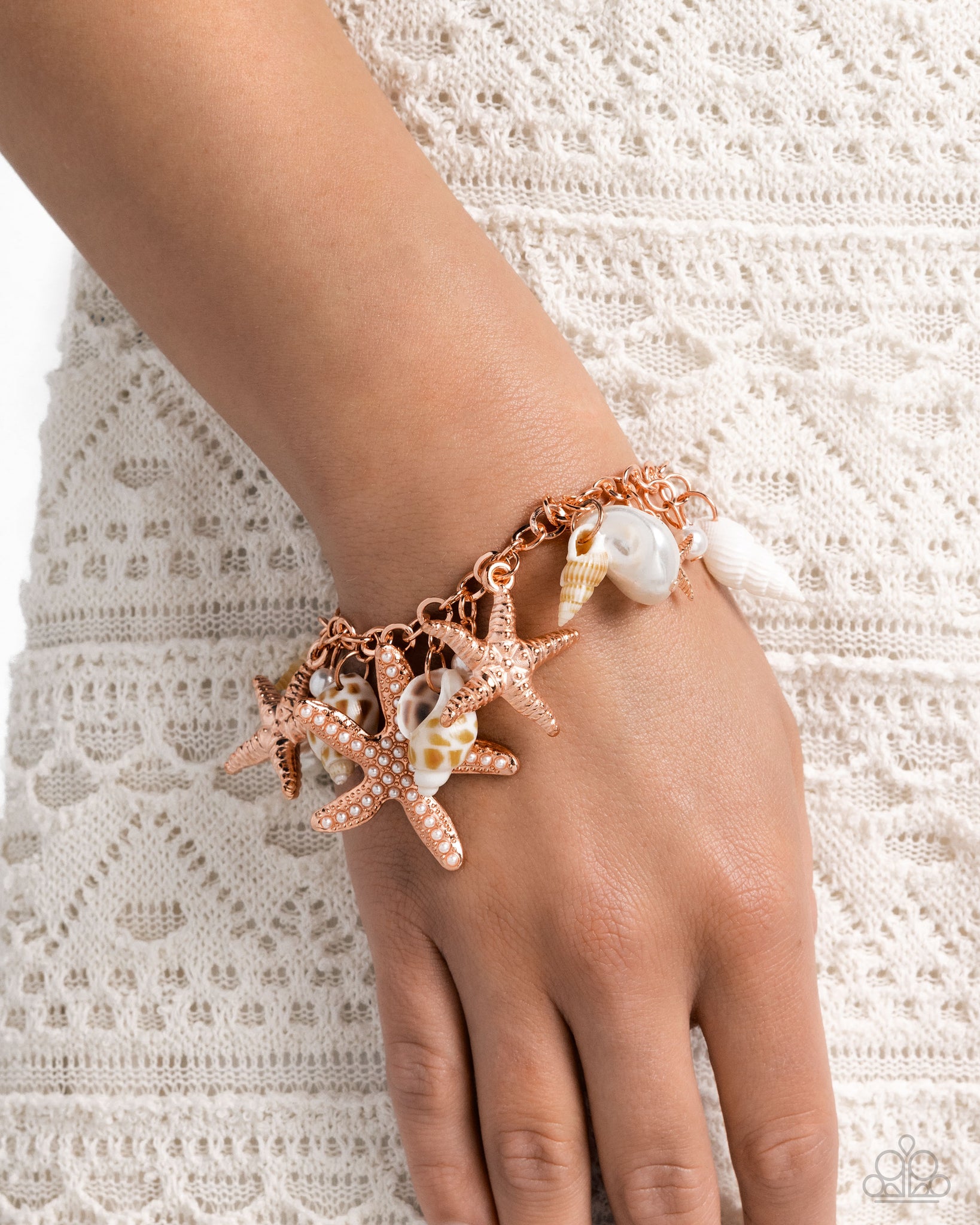 Seashell Song Copper Bracelet